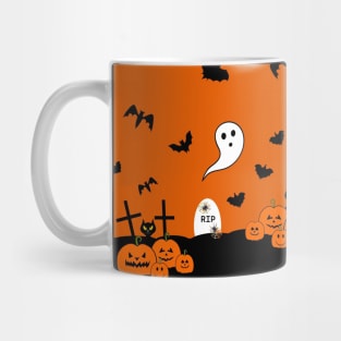 SPOOKY Season Happy Halloween Haunted House Mug